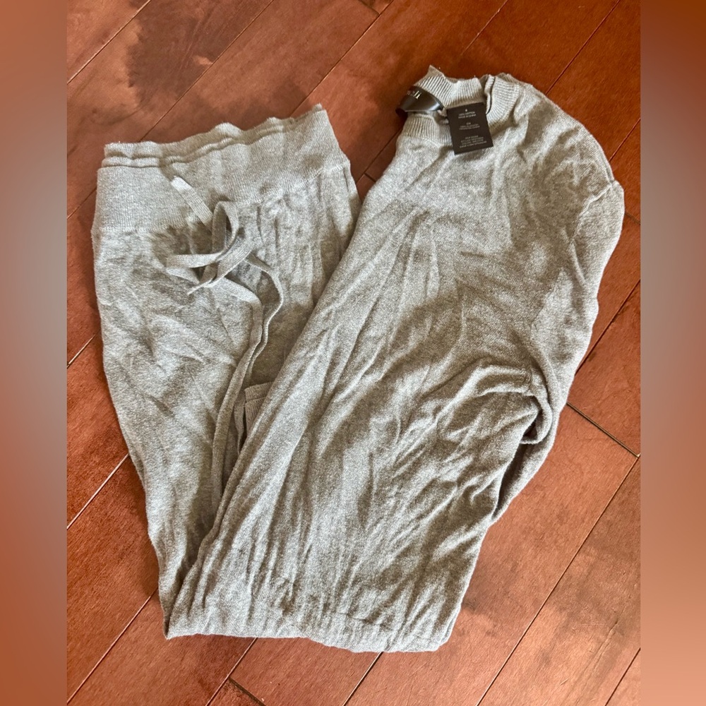 Norma Kamali Light Gray Long Sleeve Dress